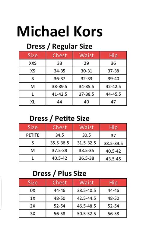 michael kors pants size guide|Michael Kors jacket size chart.